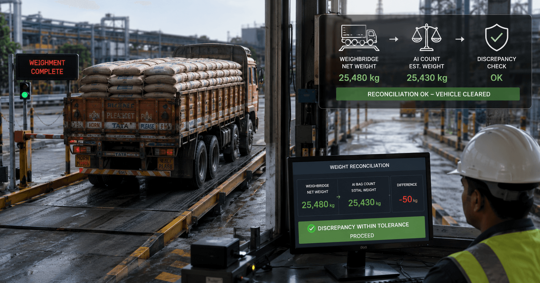 Weight Reconciliation & Dispute Protection