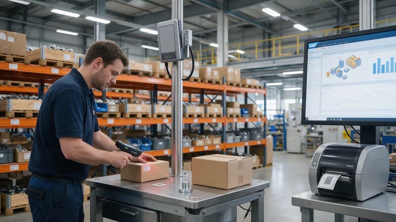 SAP-Integrated RFID for Plant Stores: Why Barcode-Era WMS Fails on the Shop Floor