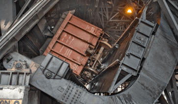 Unmanned Wagon Tippler with AI-Driven Unloading & Re-Tipping Logic alt